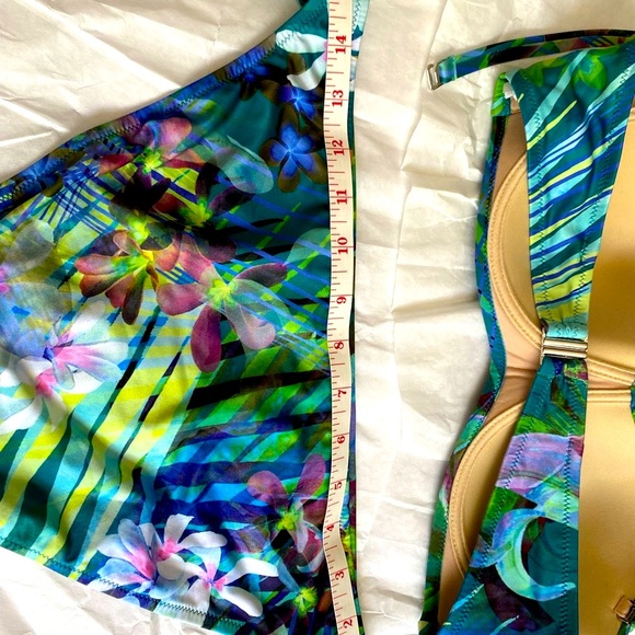 PARAH ITALIAN SWIMSUIT ELEGANCE SEA GREEN NEW - Picture 7 of 15